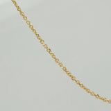 Cadena Aro Seguido 3.75 g / 20 1/4 in / 0.5 mm Oro Amarillo 18K