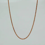 Cadena Lazo 4.1 g / 20 in / 1.4 mm Oro Rosa 18K