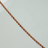 Cadena Lazo 4.1 g / 20 in / 1.4 mm Oro Rosa 18K