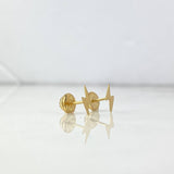 Topos Rayo 0.5gr / 8.3mm Oro Amarillo 18K *