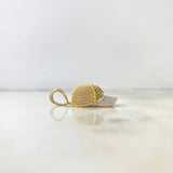 Pendant Cap LA 8.8gr / 3.8cm / White Green Zircons Two Yellows White Gold ©