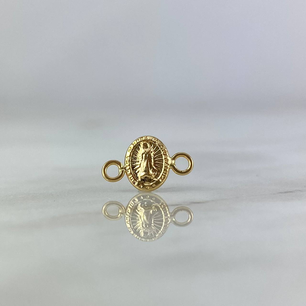 Virgin Guadalupe Charm 0.2gr / 1/2in / Yellow Gold
