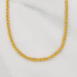 Morse Chain 8.15g / 28 in / 2.4mm Two-Tone Yellow White 18K Gold