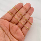 Cadena Singapur 1.65g / 20 in / 1.6mm Oro Amarillo 18K