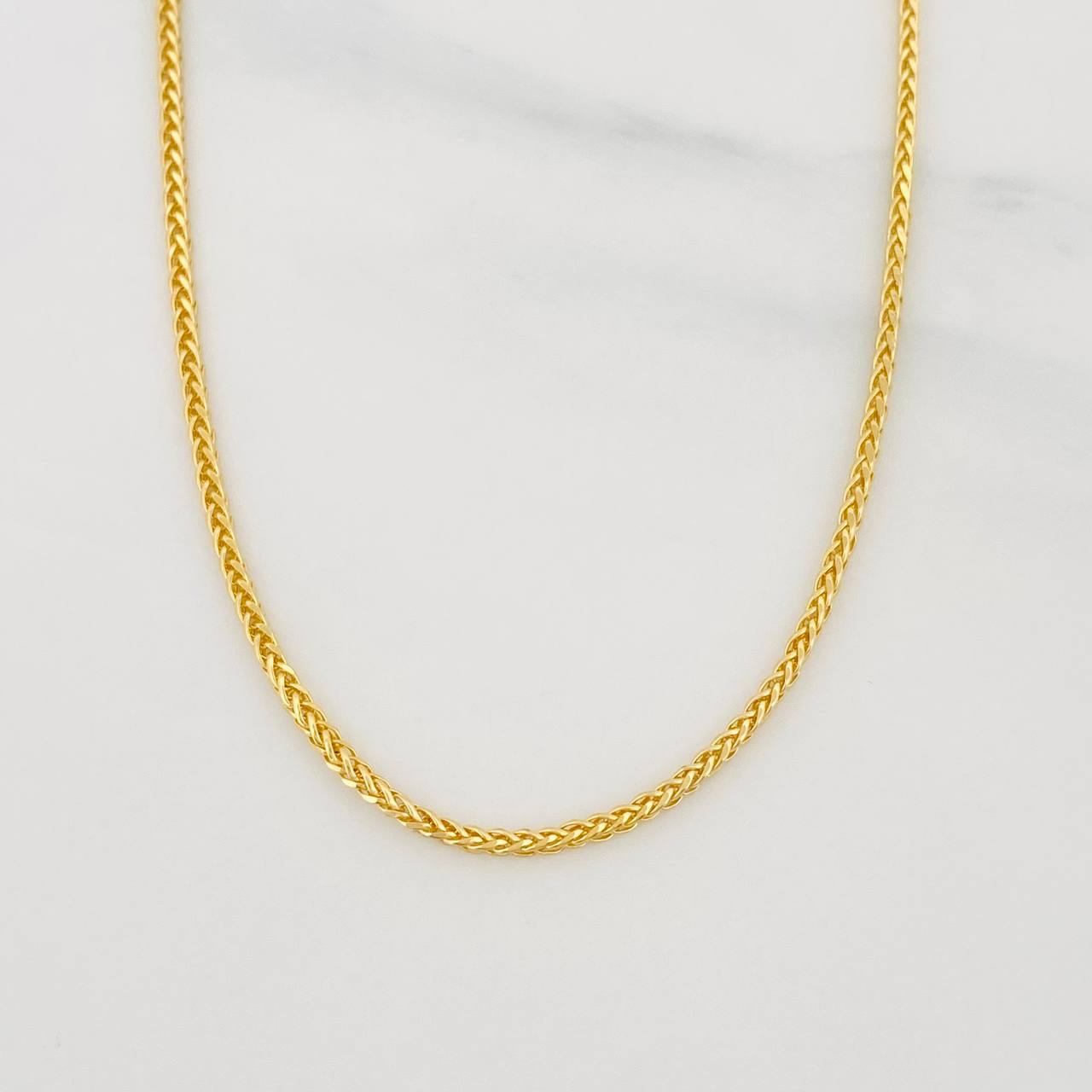 Cadena Franco 2.75g / 24 in / 1.5mm Oro Amarillo 18K