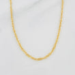 Cadena Singapur 0.95g / 18 in / 1.6mm Oro Amarillo 18K