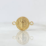 Herraje San Benito 0.85gr / 3/4 in / Oro Amarillo 18K