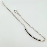 Pulso Militar Arco 6gr / 7 3/4 in / 2.2mm Oro Blanco +4 18K *