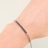 Pulso Militar Arco 6gr / 7 3/4 in / 2.2mm Oro Blanco +4 18K *