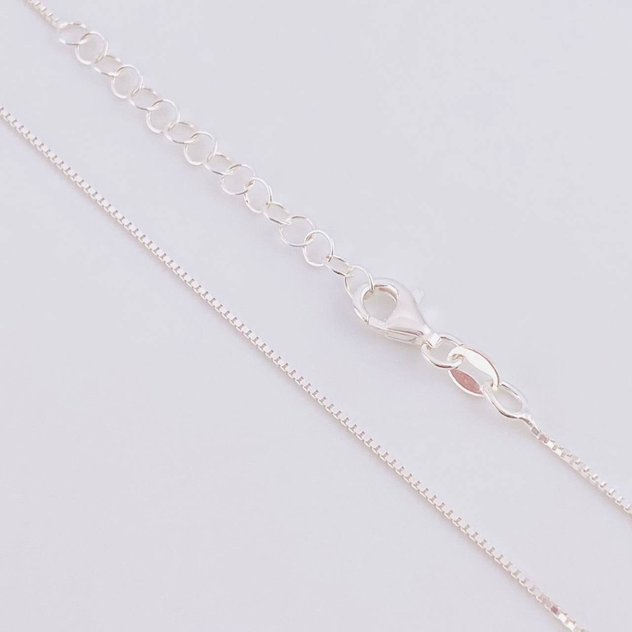 Venetian Chain Pendant Cherries 3.2g / 18 in / 0.9mm Silver 925