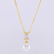 Cadena Aro Seguido Copo 2.3g / 18 in / 1.1mm Plata Vermeil 925