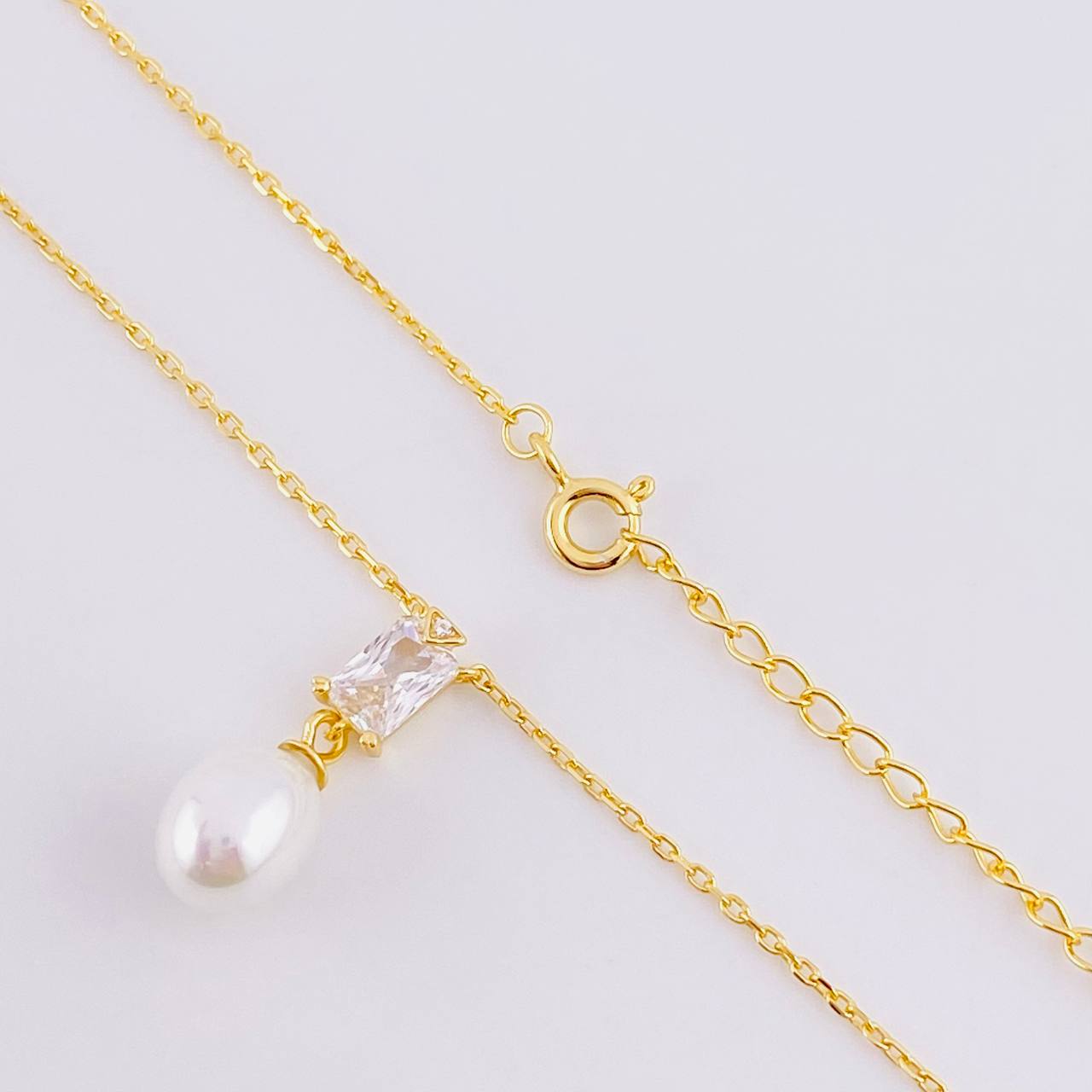 Classic Link Chain Snowflake 2.35g / 18 in / 1.1mm Vermeil Silver 925
