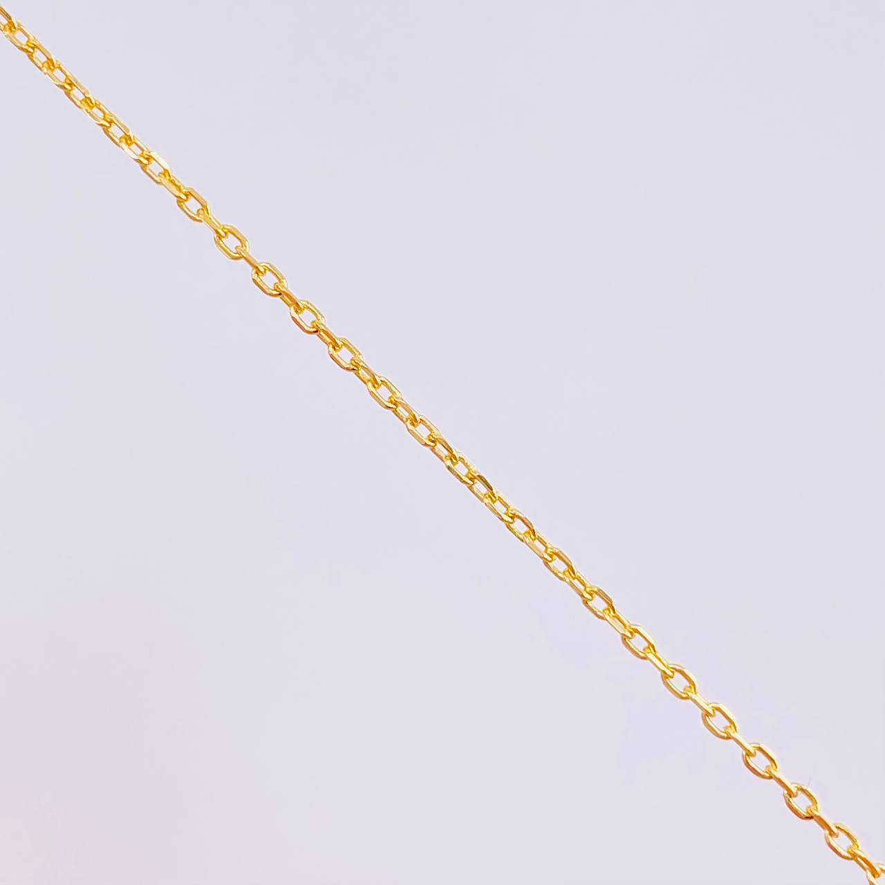 Classic Link Chain Snowflake 2.35g / 18 in / 1.1mm Vermeil Silver 925