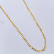Cadena Cubana 3gr / 19 3/4 in / 1.7mm Oro Amarillo +1 18K $