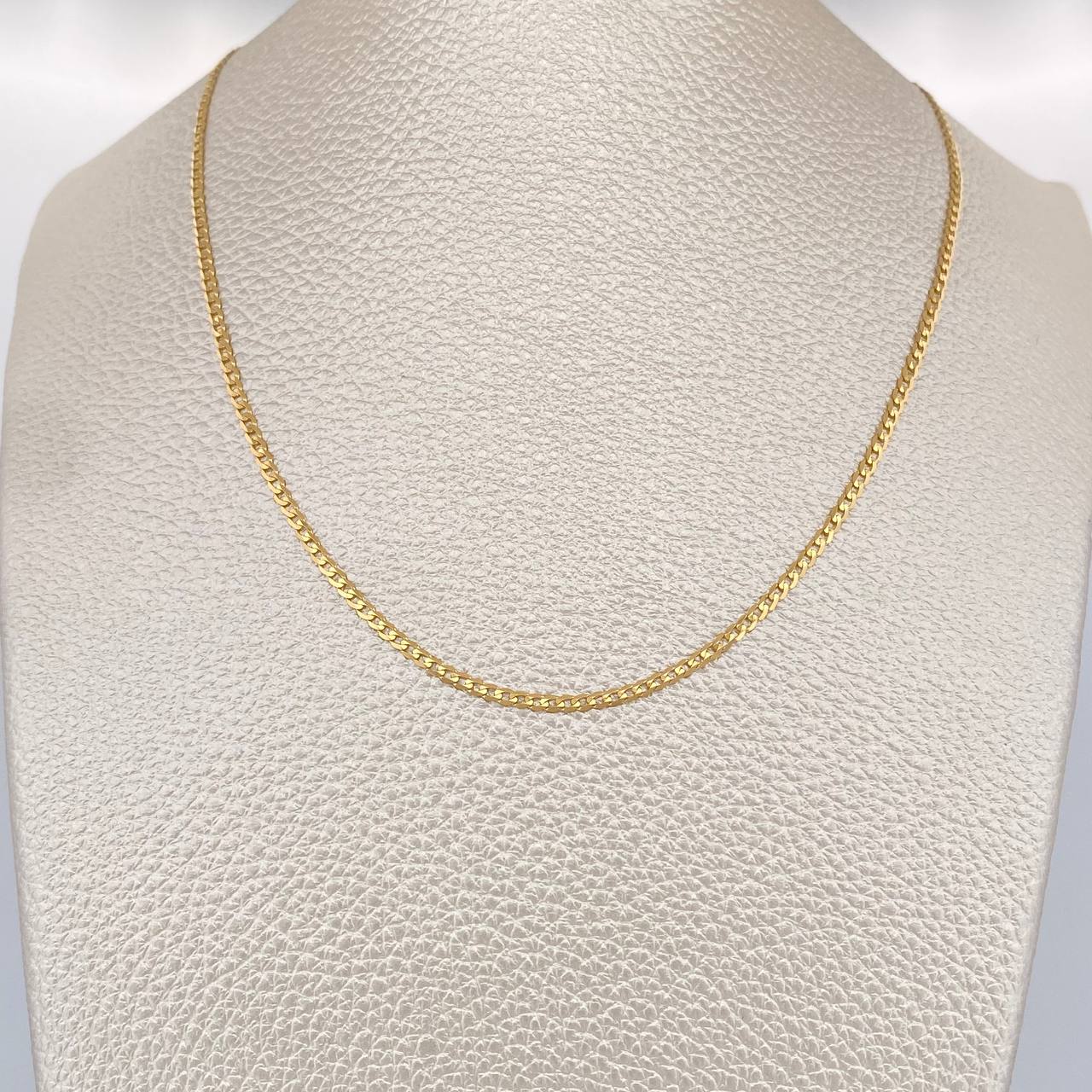 Cadena Cubana 3gr / 19 3/4 in / 1.7mm Oro Amarillo +1 18K $