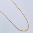 Cadena Veneciana 1.7gr / 17 3/4 in / 0.9mm Oro Amarillo +3 18K $