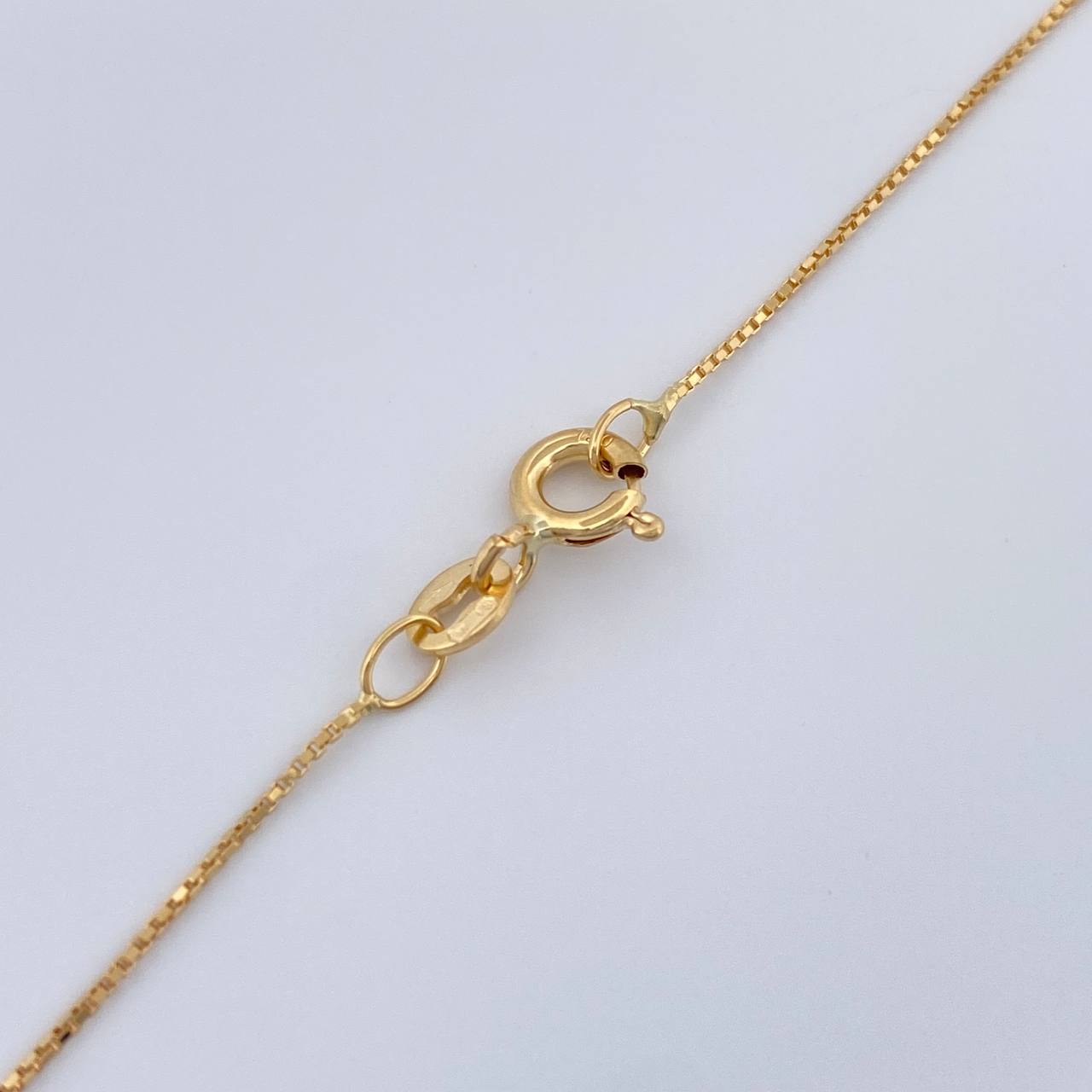 Cadena Veneciana 1.85gr / 19 3/4 in / 0.9mm Oro Amarillo +3 18K $