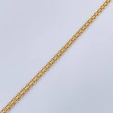 Pulso Chino 1.85gr / 7 1/4 in / 2.18mm Oro Amarillo +1 18K &