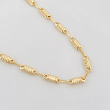 Cadena Rustica Tornillo 6.95 g / 24 1/4 in / 2.9 mm Oro Amarillo 18K
