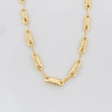 Cadena Rustica Tornillo 6.95 g / 24 1/4 in / 2.9 mm Oro Amarillo 18K