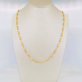 Cadena Rustica Tornillo 6.95 g / 24 1/4 in / 2.9 mm Oro Amarillo 18K