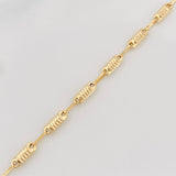 Pulso Rustico Tornillo 2.7 g / 8 1/4 in / 3.7 mm Oro Amarillo 18K