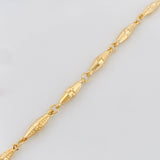 Pulso Rustico Dubai 4.15 g / 8 1/4 in / 3.7 mm Oro Amarillo 18K