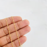 Morse Chain 3.05g / 16 in / 1.23mm 18K Yellow Gold