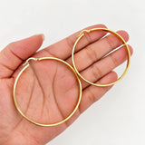Candongas Tribal 7.45g / 2 1/2 in Oro Amarillo 18K