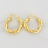 Candongas Mati 4.15g / 1 in Oro Amarillo 18K