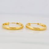 Candongas Mary 1.4g / 3/4 in Oro Amarillo 18K