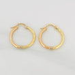 Candongas Adel 1.5g / 3/4 in Tres Oros 18K