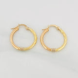 Candongas Adel 1.5g / 3/4 in Tres Oros 18K