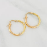 Candongas Adel 1.5g / 3/4 in Tres Oros 18K