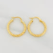 Candongas Fiorella 1.5g / 3/4 in Oro Amarillo 18K