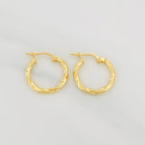 Candongas Gala 1.15g / 3/4 in Oro Amarillo 18K
