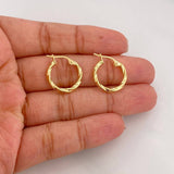 Candongas Gala 1.15g / 3/4 in Oro Amarillo 18K
