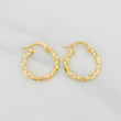 Candongas Kari 1.15g / 3/4 in Oro Amarillo 18K
