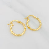 Candongas Kari 1.15g / 3/4 in Oro Amarillo 18K