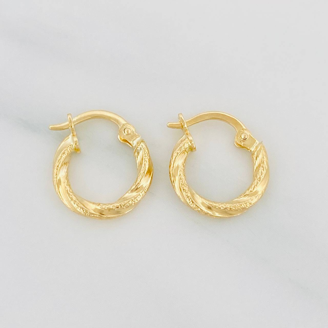 Candongas Gala 1g / 1/2 in Oro Amarillo 18K