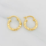 Candongas Gala 1g / 1/2 in Oro Amarillo 18K