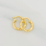 Candongas Gala 1g / 1/2 in Oro Amarillo 18K
