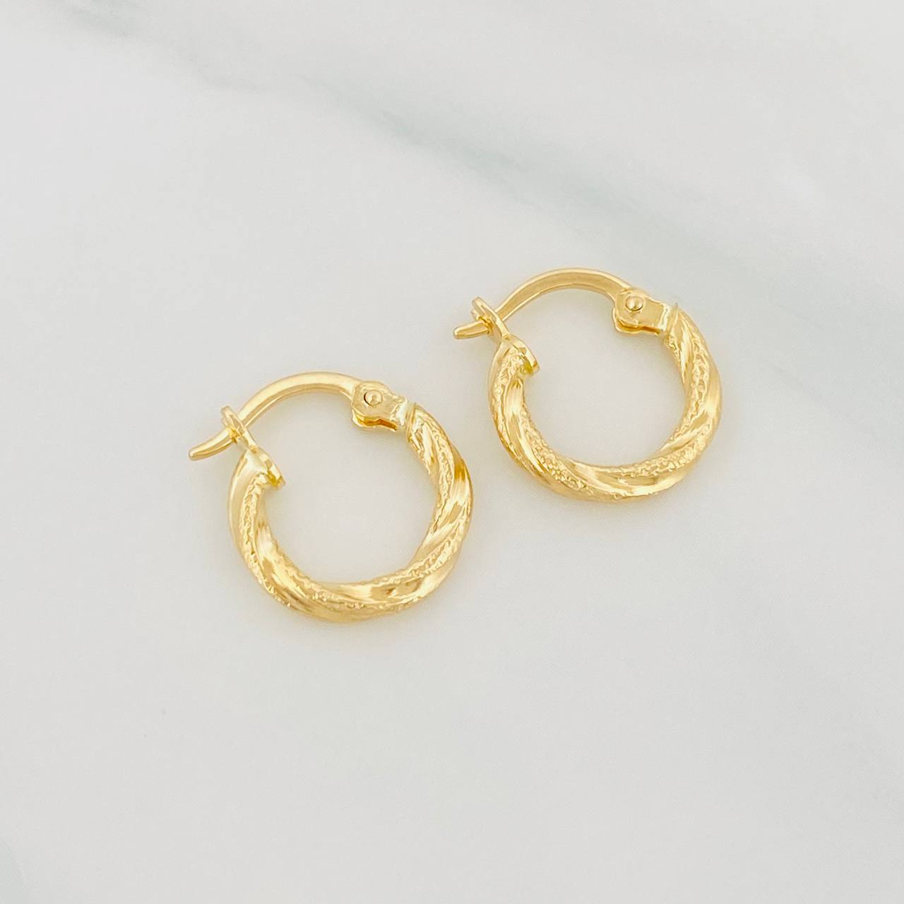 Candongas Gala 1g / 1/2 in Oro Amarillo 18K