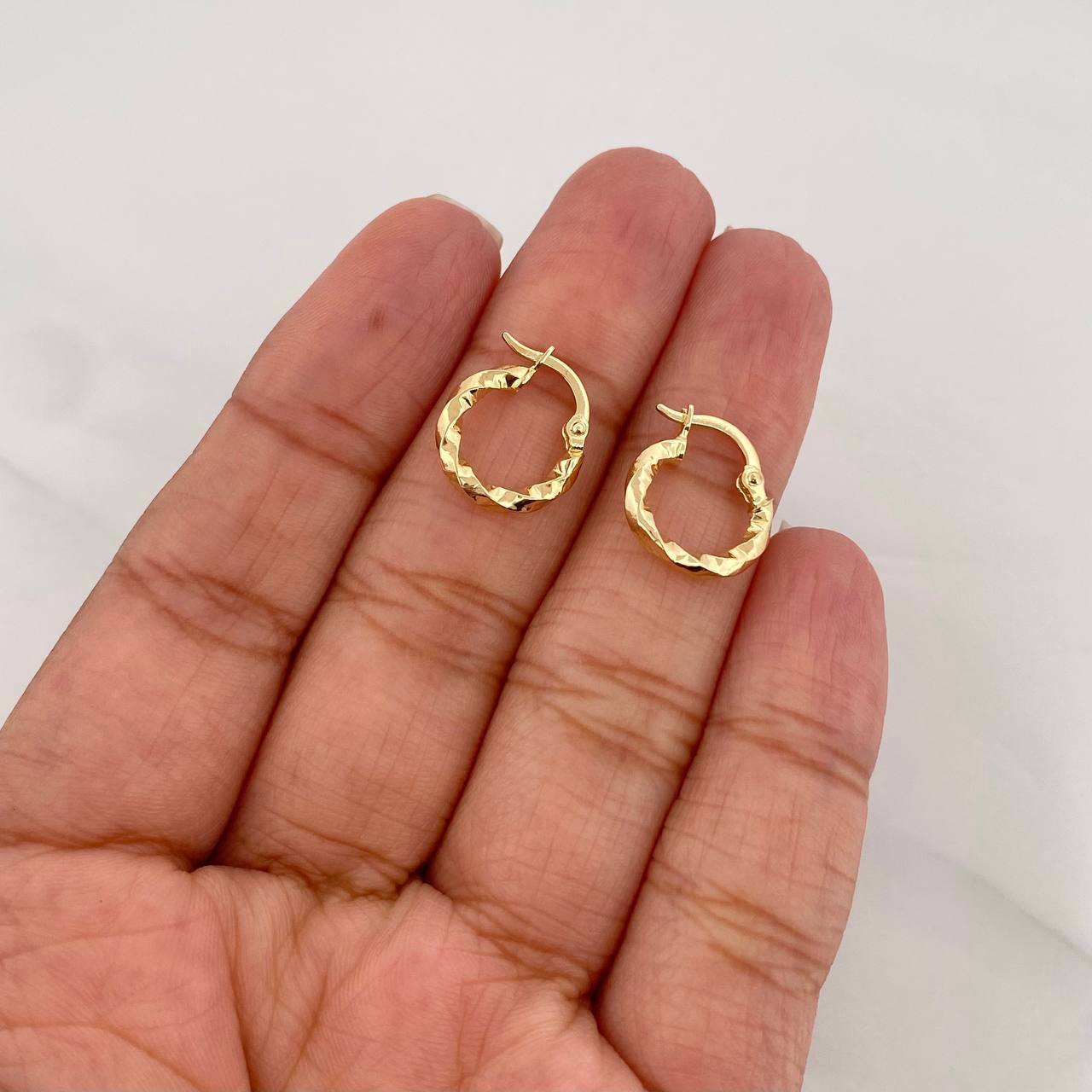 Candongas Carlota 1g / 1/2 in Oro Amarillo 18K