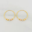 Candongas Trio 1.3g / 3/4 in Tres Oros 18K