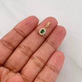 Dije Halo Circulo 1.15g / 1/2 in Oro Amarillo 18K