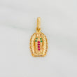 Pendant Virgin of Guadalupe 1.3g / 3/4 in 18K Yellow Gold