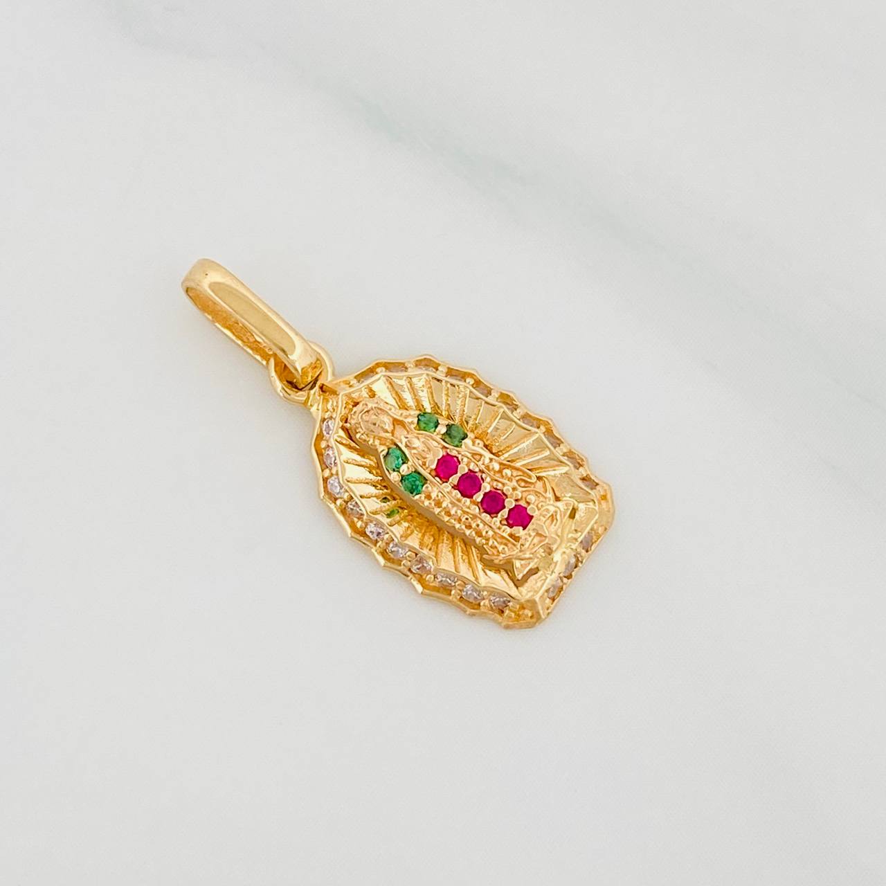 Dije Virgen de Guadalupe 1.25g / 3/4 in Oro Amarillo 18K