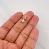 Dije Flor 0.75g / 1/2 in Oro Amarillo 18K
