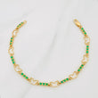 Pulso Tennis Mariposas 6.05g / 7 1/4 in / 2.54mm Oro Amarillo 18K